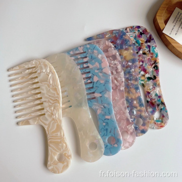 Brosse à cheveux lisser le style de beauté